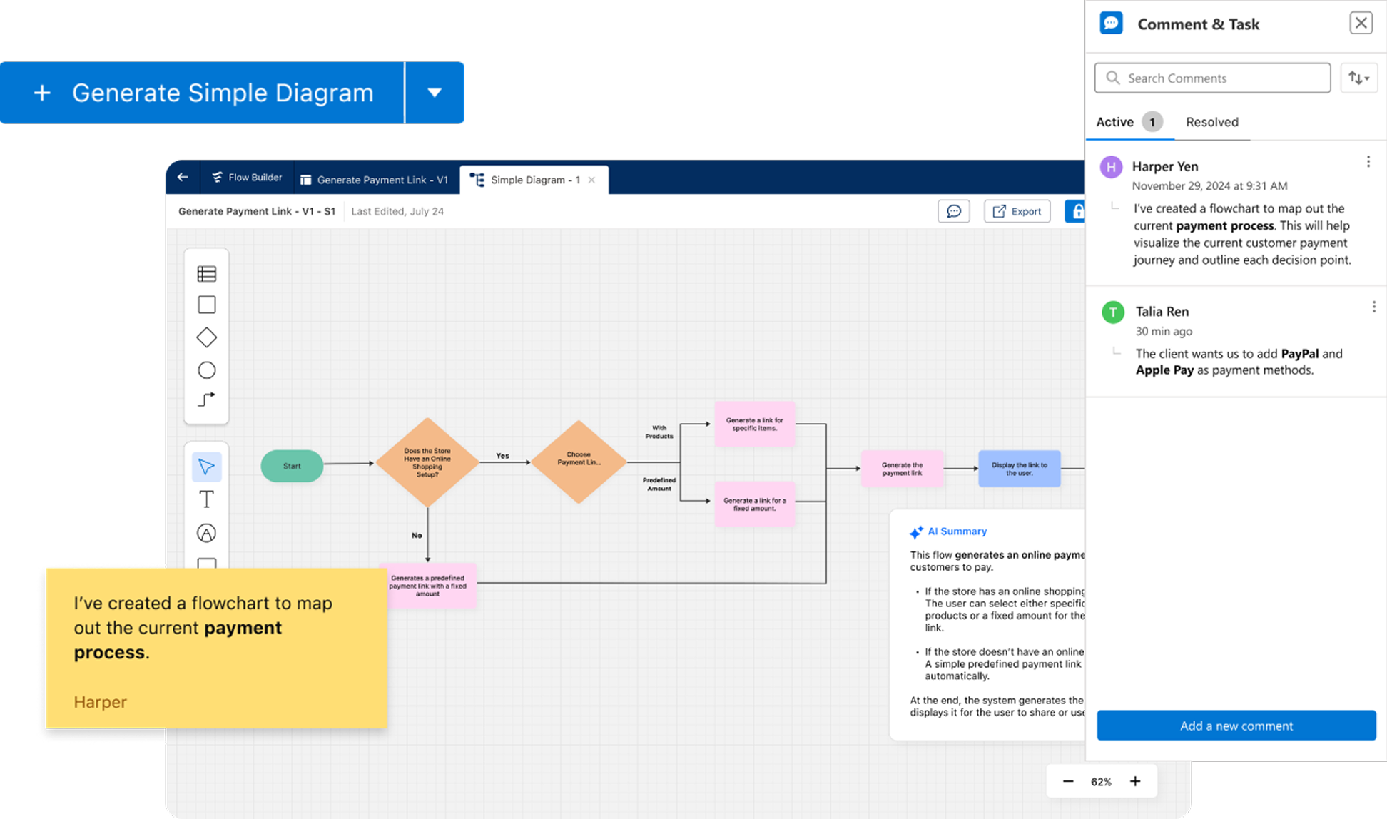 Salesforce Flow Builder